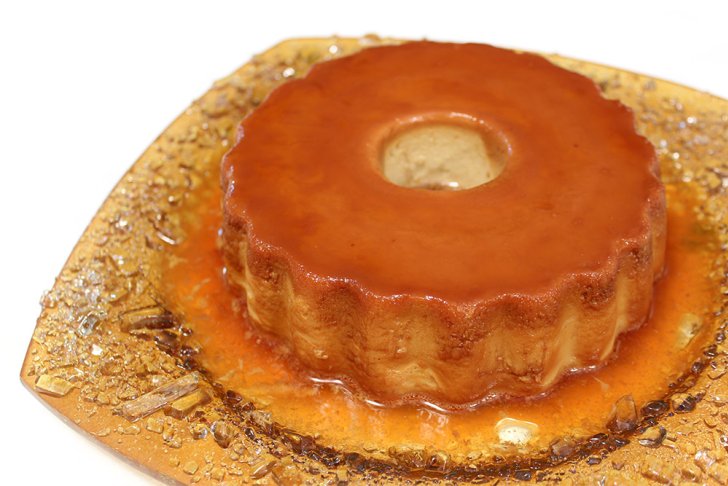 Portuguese Egg and Caramel Pudding with Port Wine