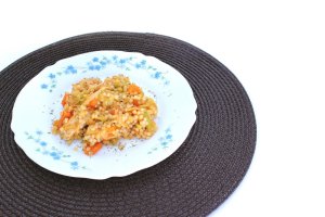 Turkey Steaks stuffed with Boiled Egg